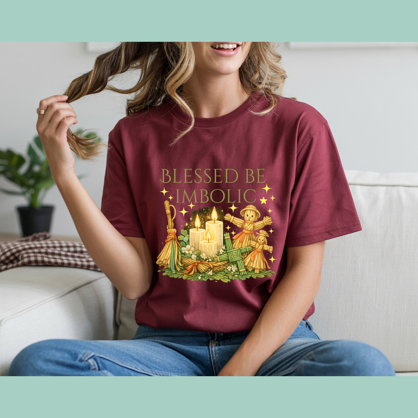Blessed Be Imbolic – Graphic T-Shirt