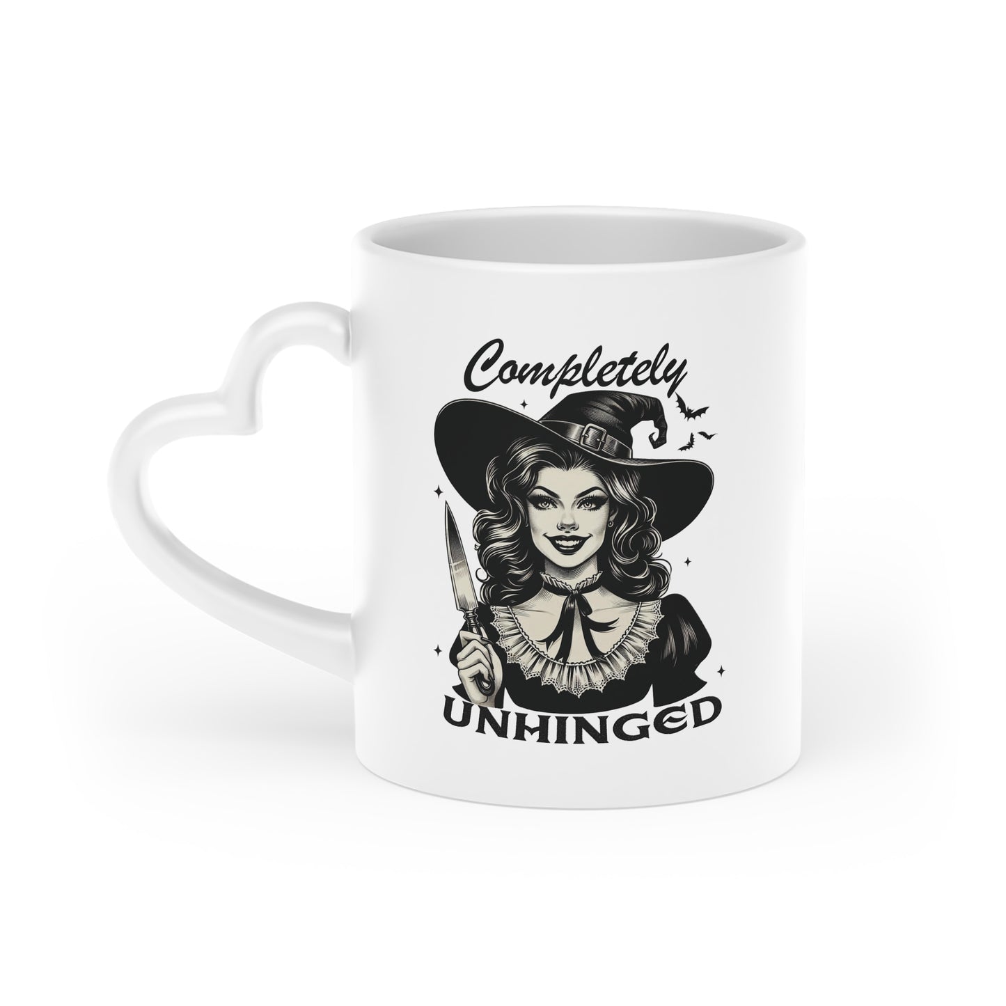 Witchy Witch Mug 11 Oz ceramic with bamboo Lid and spoon