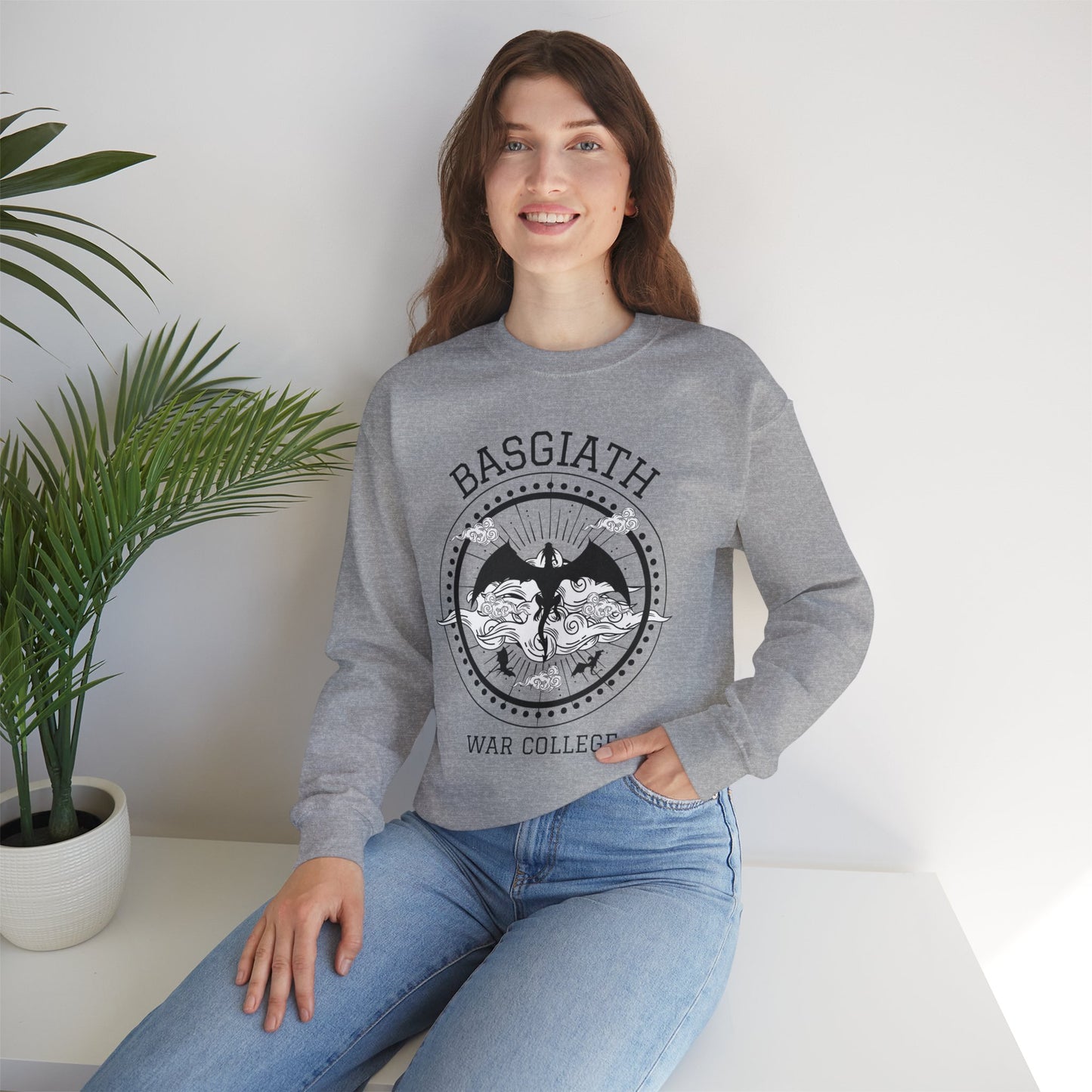 Basgiath War College Crewneck Sweater Pullover