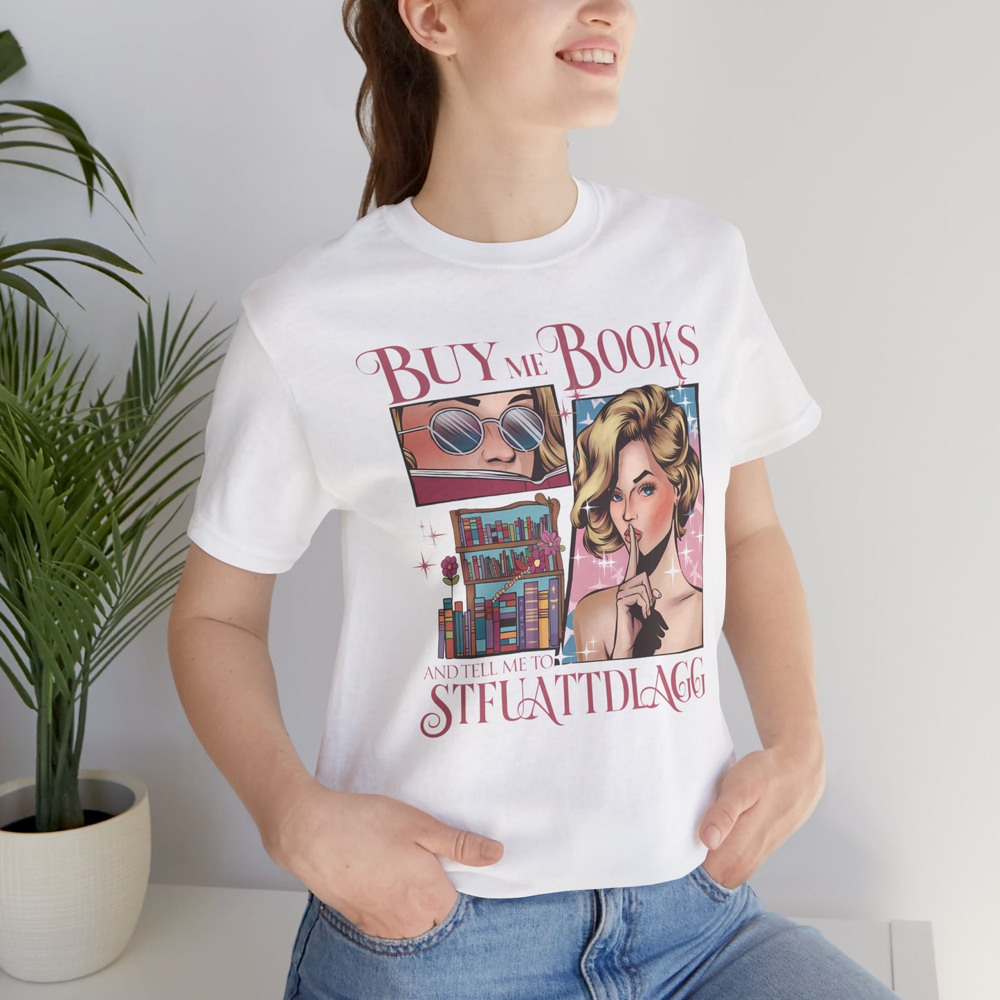 Buy me and STFUATTDLAGG Bookish T-shirt