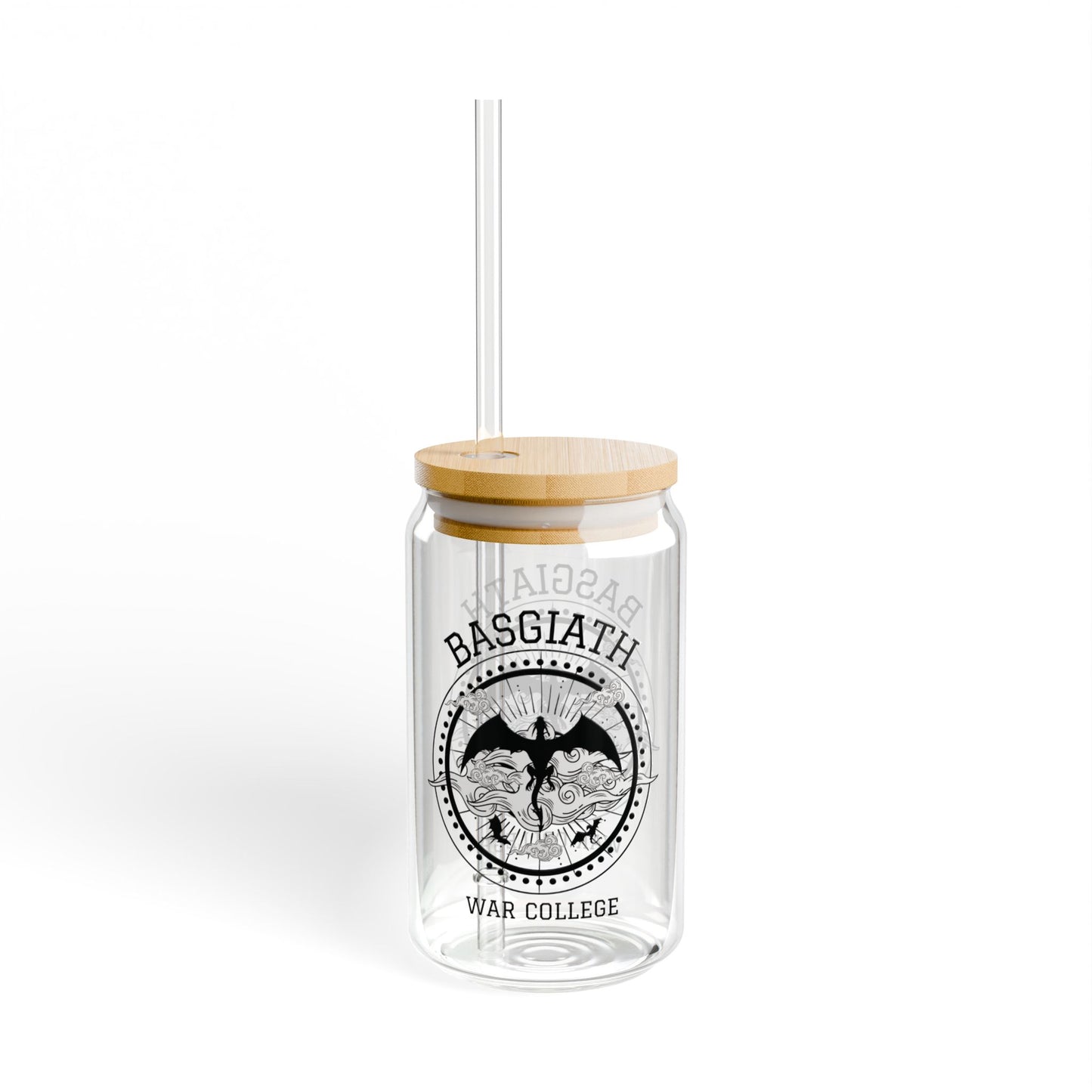 Basgiath War College 16 oz Glass can cup