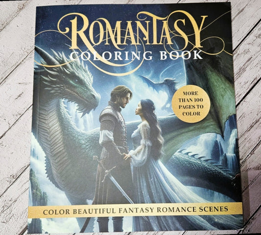 Romantasy Coloring Books