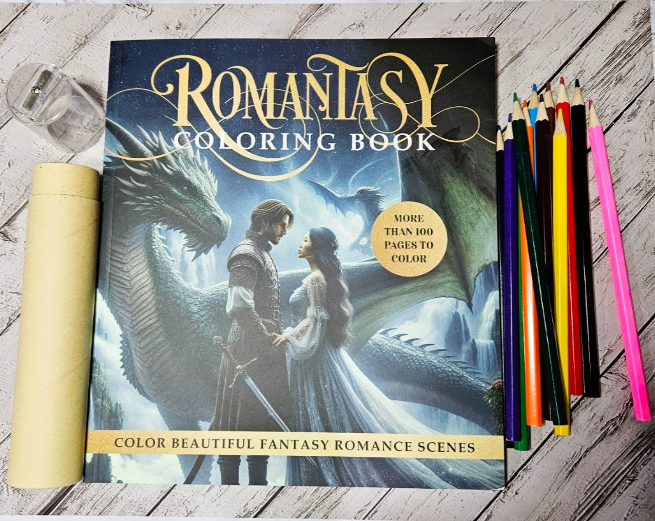Romantasy Coloring Books