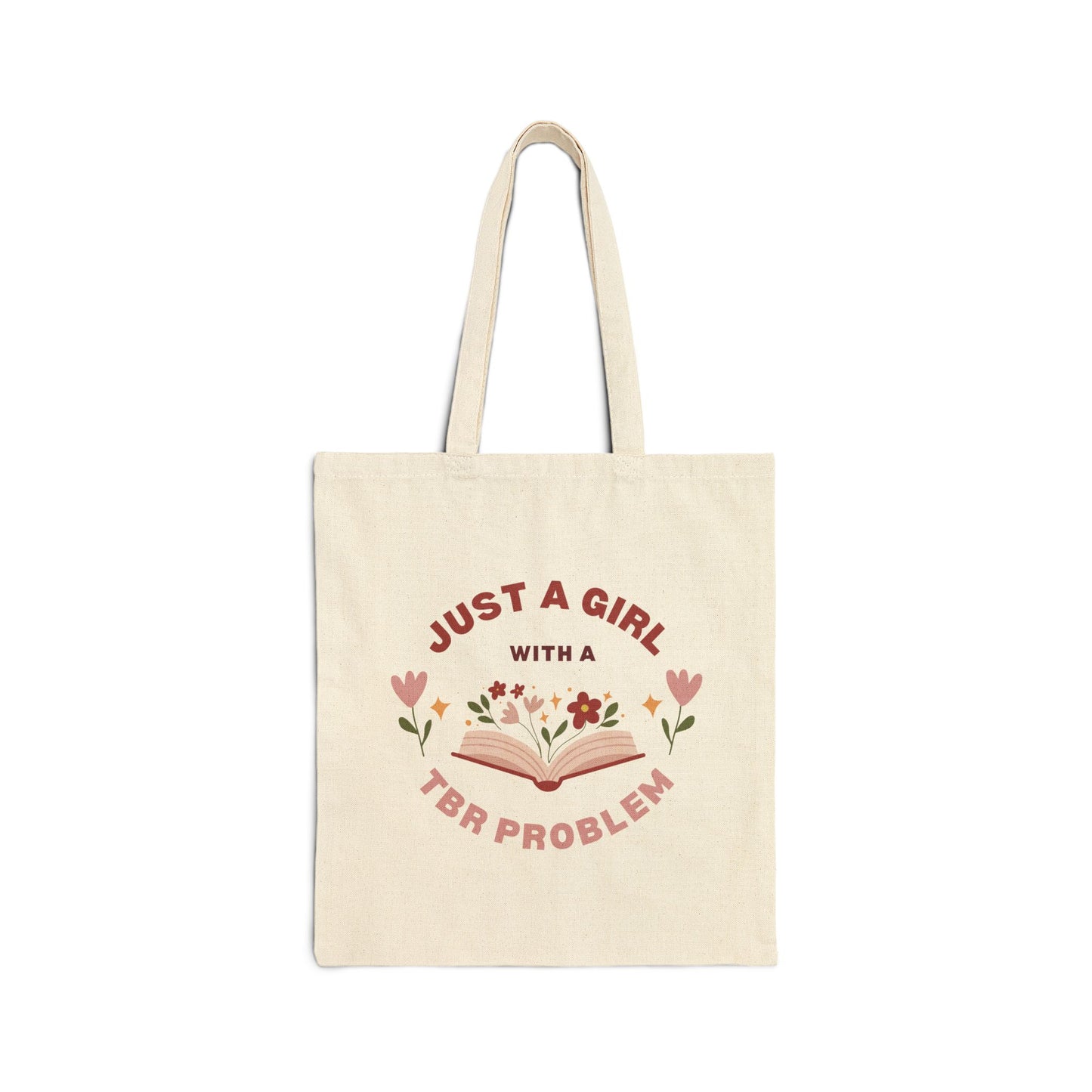 Tote bag books, seasonal, reading, gift, ready to use