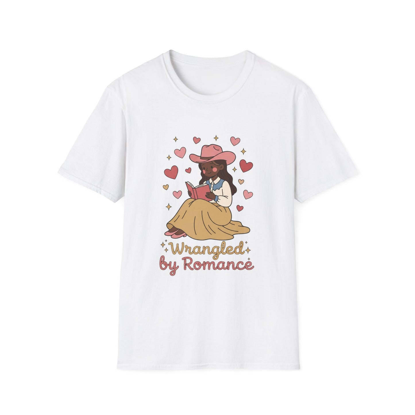 💕 Wrangled by Romance – Valentine’s Bookish T-Shirt
