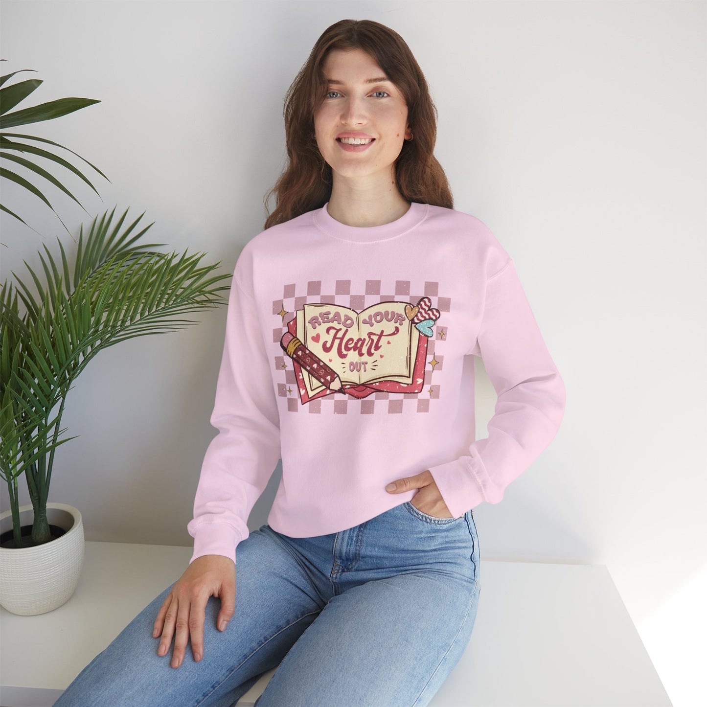 Read More Bookish Crewneck Sweater Pullover