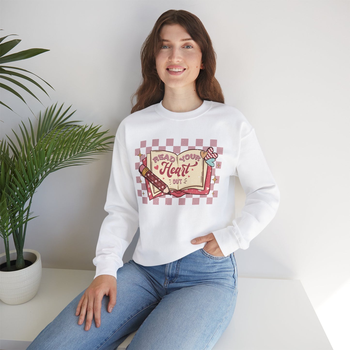 Read More Bookish Crewneck Sweater Pullover