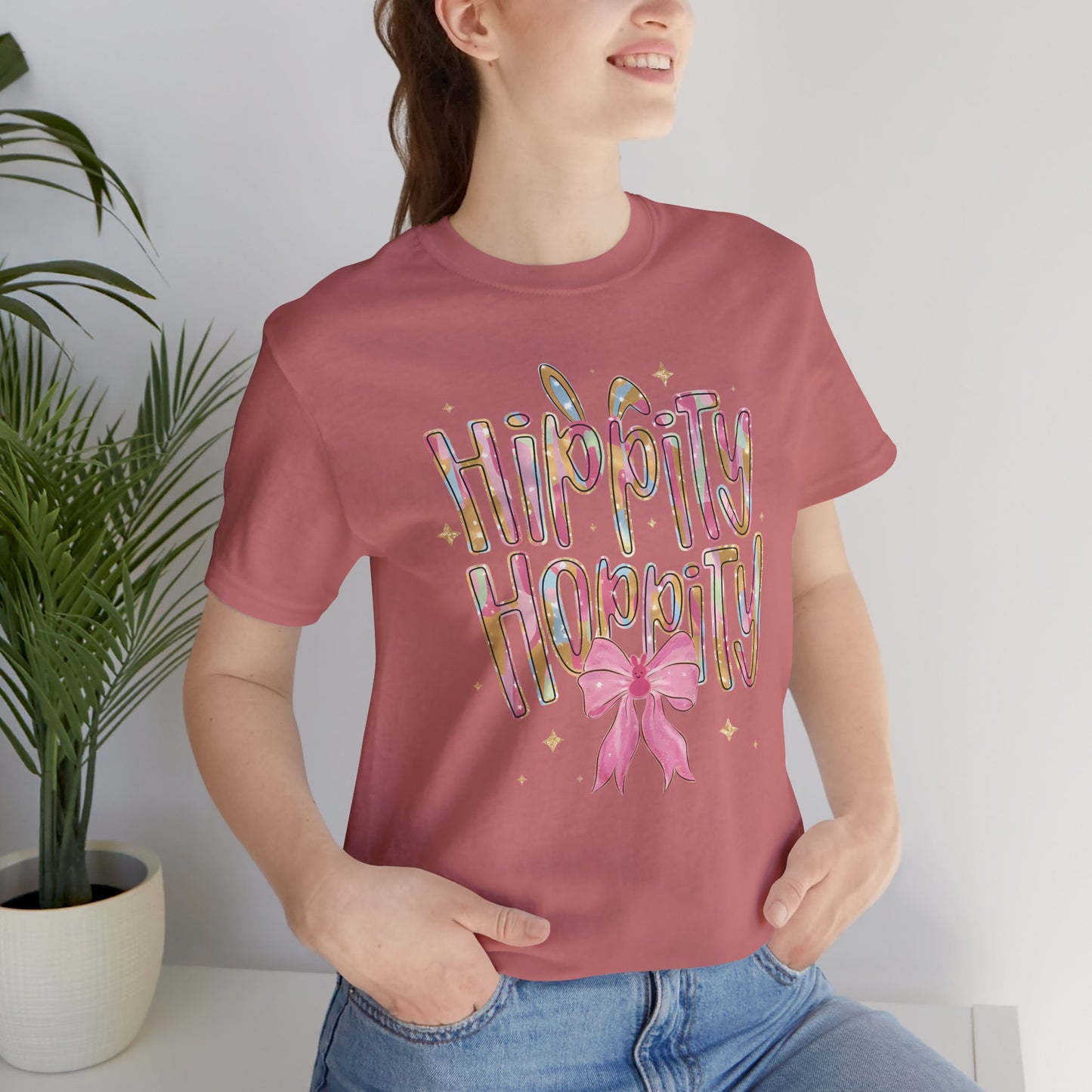 Hippity Hoppitty Easter Coquette T-shirt