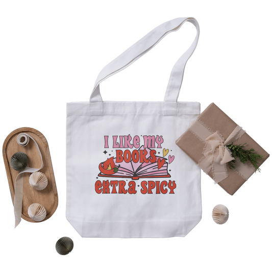 Spicy Bookish Tote Bag
